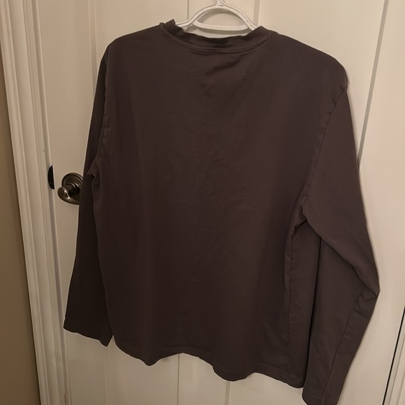H&M Brown long sleeve top, regular fit, men’s size L - Picture 3 of 4